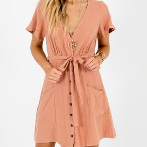 Apricot Dress